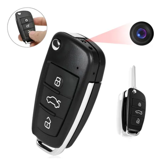 Mini Camara Espia Llavero Carro Portatil