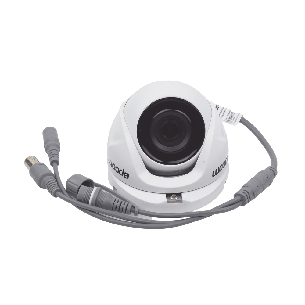 Turret TURBOHD 2 Megapixel (1080p) / METÁLICA / Gran Angular 103° / Lente 2.8 mm / IR EXIR 20 Mts / Exterior IP66