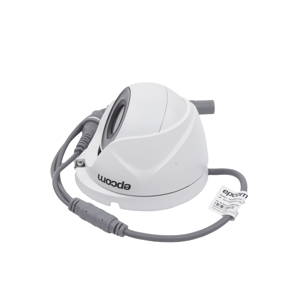 Turret TURBOHD 2 Megapixel (1080p) / METÁLICA / Gran Angular 103° / Lente 2.8 mm / IR EXIR 20 Mts / Exterior IP66